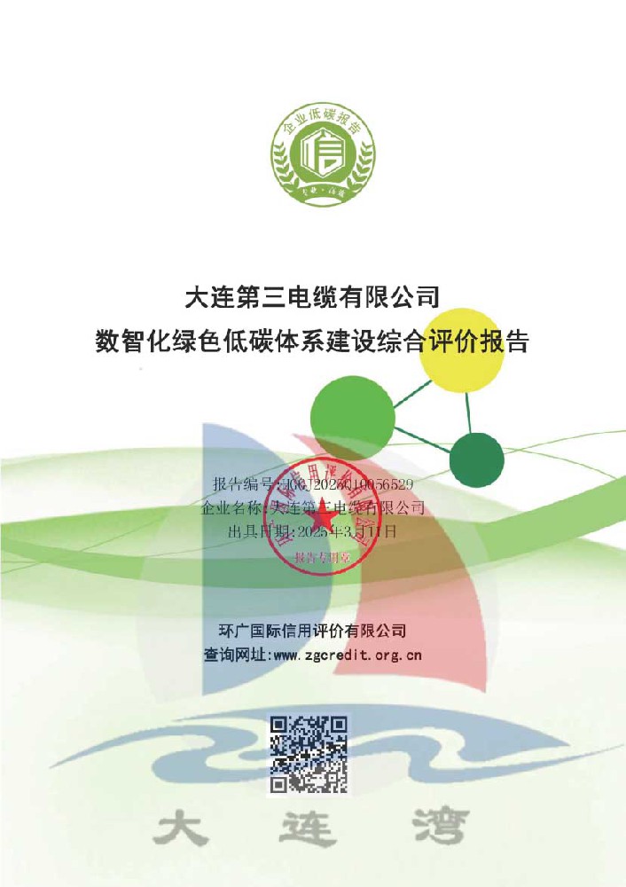 數(shù)智化綠色低碳體系建設(shè)綜合評(píng)價(jià)報(bào)告